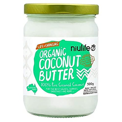 Niulife Organic Creamed Coconut 500 Ml