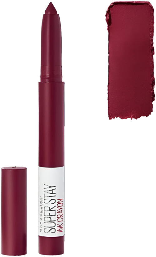 Maybelline Lipstick Superstay Matte Ink Crayon 55 Make It Happen