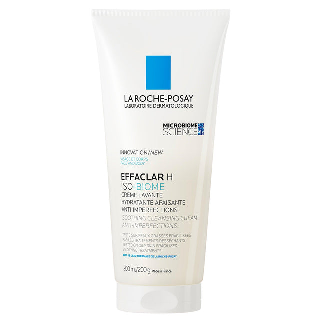 La Roche Posay Effalcar H Iso Biome Soothing Cleansing Cream 200ml - OhYouLuckyDuck.com.au