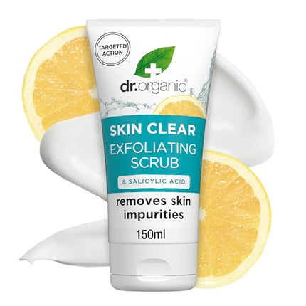 Dr Organic Tea Tree Exfoliating Face Scrub 150ML