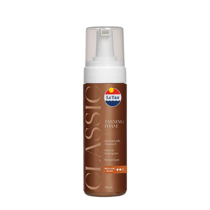 Le Tan Classic Tanning Foam Medium Dark 180ML