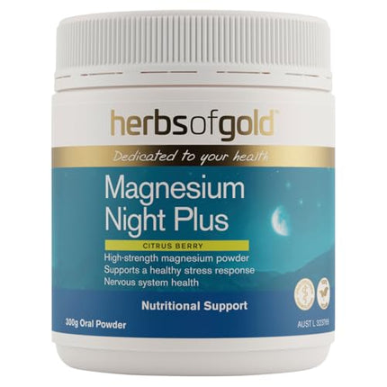 Herbs of Gold Magnesium Night Plus 300g
