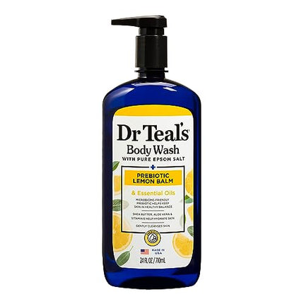 Dr Teals Prebiotic Lemon Balm & Thyme Body Wash 700ML
