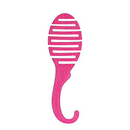 Wet Brush Shower Flex Detangling Hair Brush Pink Glitter