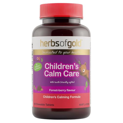 Herbs of Gold Childrens Calm Care 60 Tablets