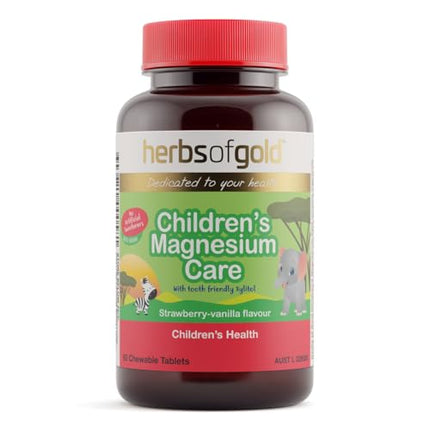 Herbs of Gold Children's Magnesium Care 60 Tablets
