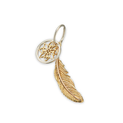 Palas Jewellery Dream Catcher Charm With Sterling Silver Brass And Bronze