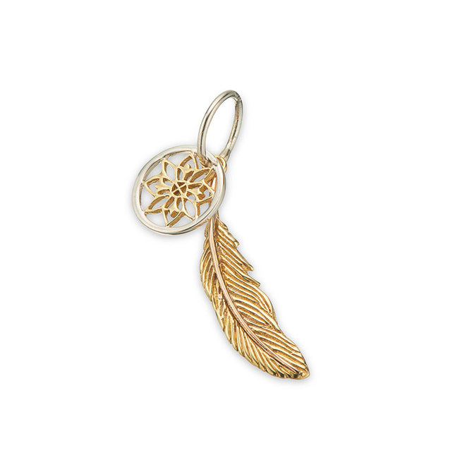 Palas Jewellery Dream Catcher Charm With Sterling Silver Brass And Bronze