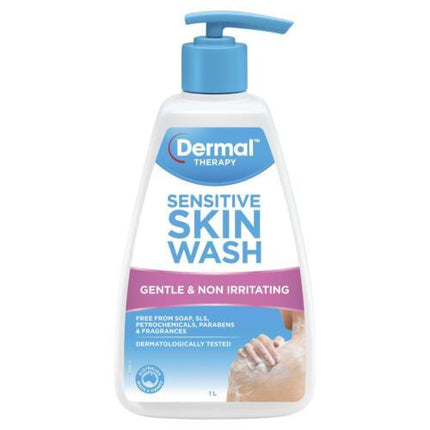 Dermal Therapy Sensitive Skin Wash - 1L - OhYouLuckyDuck.com.au