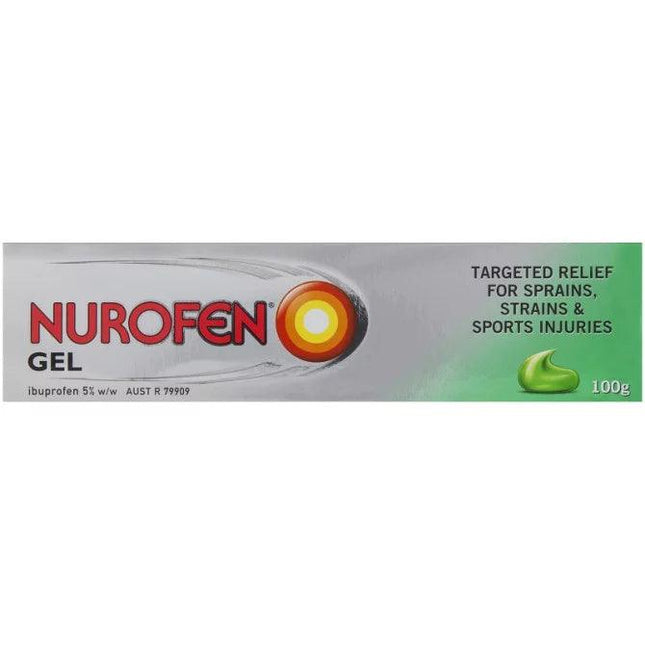 Nurofen Gel 5% Ibuprofen 100g - OhYouLuckyDuck.com.au