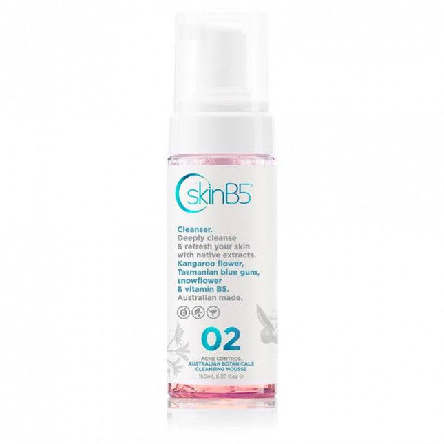Skin B5 Australian Botanicals Cleansing Mousse 150mL - OhYouLuckyDuck.com.au