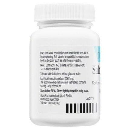 Toppin Salt Tablets 100 Tabs - OhYouLuckyDuck.com.au