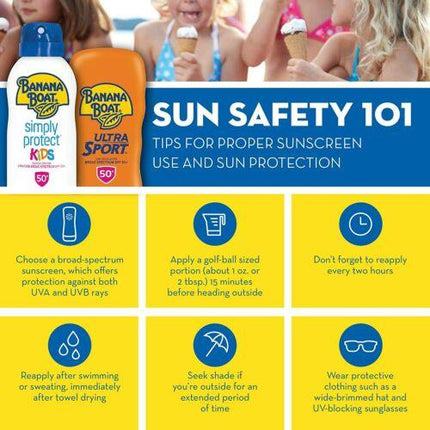 Banana Boat Sport Clear Spray SPF 50+ 175g - OhYouLuckyDuck.com.au