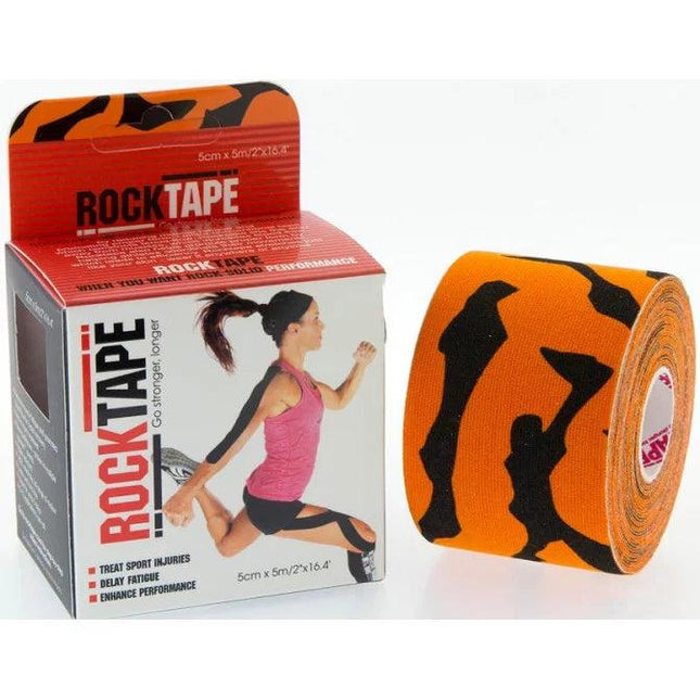 Rocktape 5cm x 5m Tiger - OhYouLuckyDuck.com.au