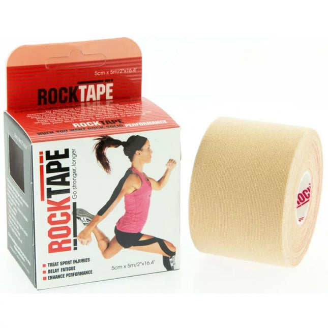 Rocktape 5cm X 5m Beige - OhYouLuckyDuck.com.au