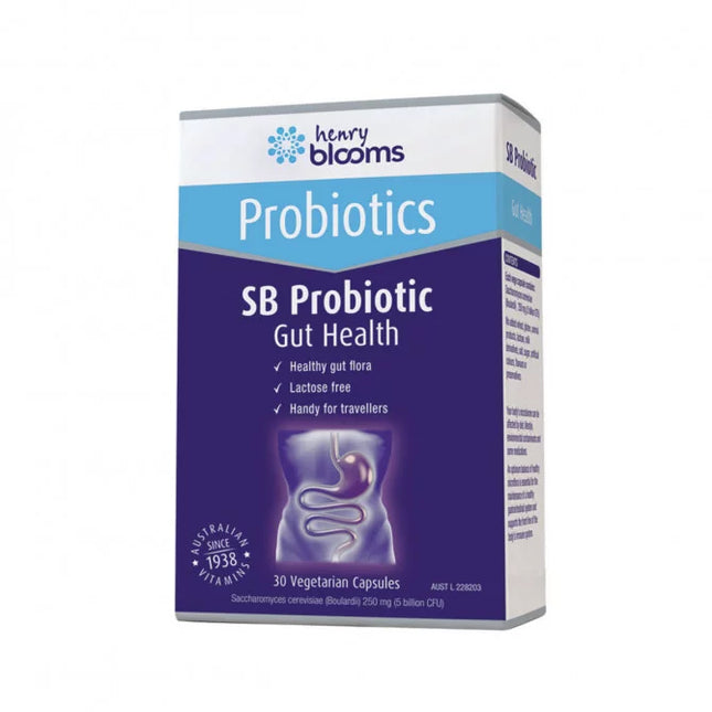 Blooms SB Probiotic Gut Health Caps 30 - OhYouLuckyDuck.com.au