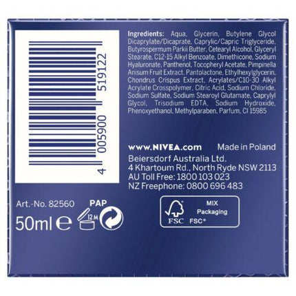 Nivea Cellular Anti Aging Night Cream 50ML - OhYouLuckyDuck.com.au