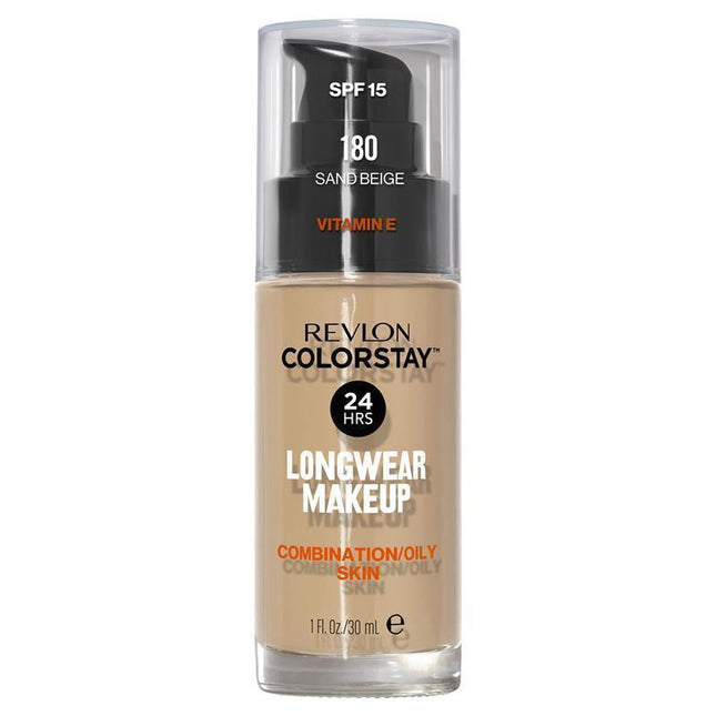 REVLON COLORSTAY 24 HOUR LONGWEAR FOUNDATION COMBINATION/OILY SAND BEIGE - OhYouLuckyDuck.com.au