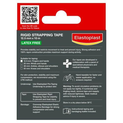 Elastoplast Rigid Strapping Tape 12.5mm x 10m - OhYouLuckyDuck.com.au