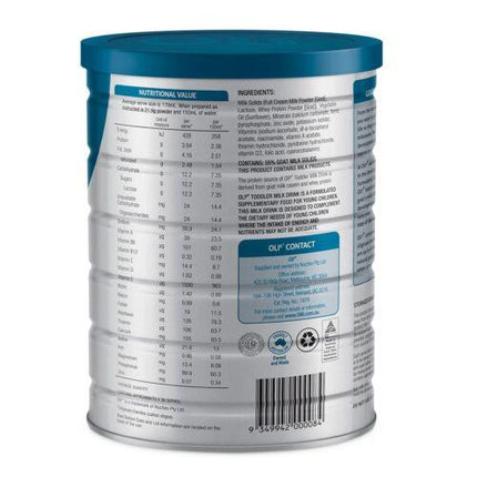 Oli6 Goat Milk Toddler Drink Stage 3 (1 - 3 Years), 800 g - OhYouLuckyDuck.com.au