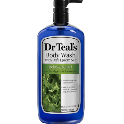 Dr Teals Body Wash Eucalyptus & Spearmint 710ml - OhYouLuckyDuck.com.au