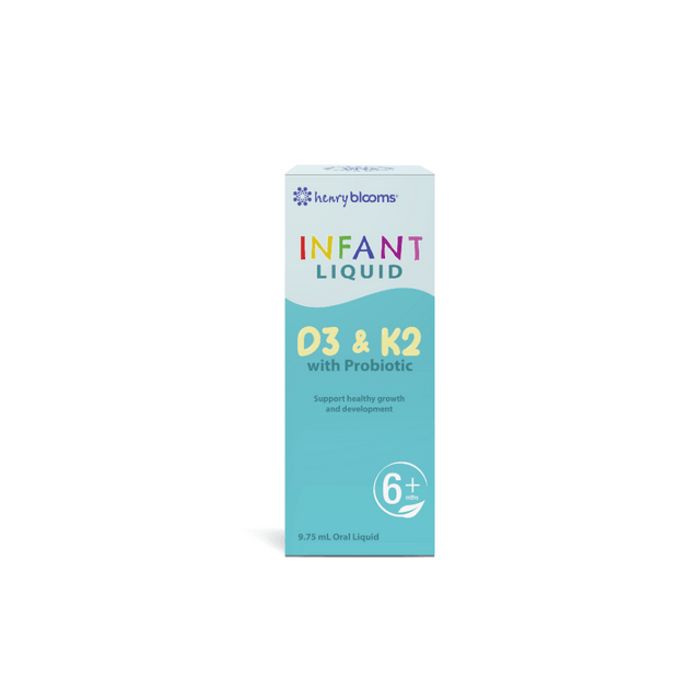 Blooms Infant Liquid D3 & K2 9.75Ml - OhYouLuckyDuck.com.au