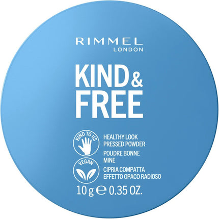 Rimmel Kind & Free Pressed Powder 180 Tan - OhYouLuckyDuck.com.au