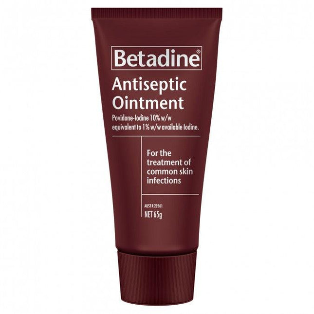 Betadine Antiseptic Ointment 65g - OhYouLuckyDuck.com.au