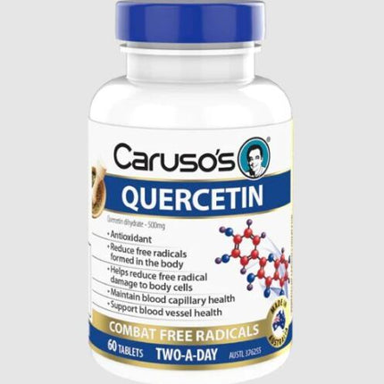Caruso’s Quercetin Tabs 60 - OhYouLuckyDuck.com.au