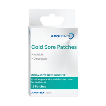 APH Cold Sore Patches 12 Patches - OhYouLuckyDuck.com.au