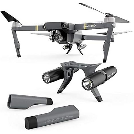 PGYTECH Landing Gear Extensions with LED Headlamp for DJI Mavic Pro