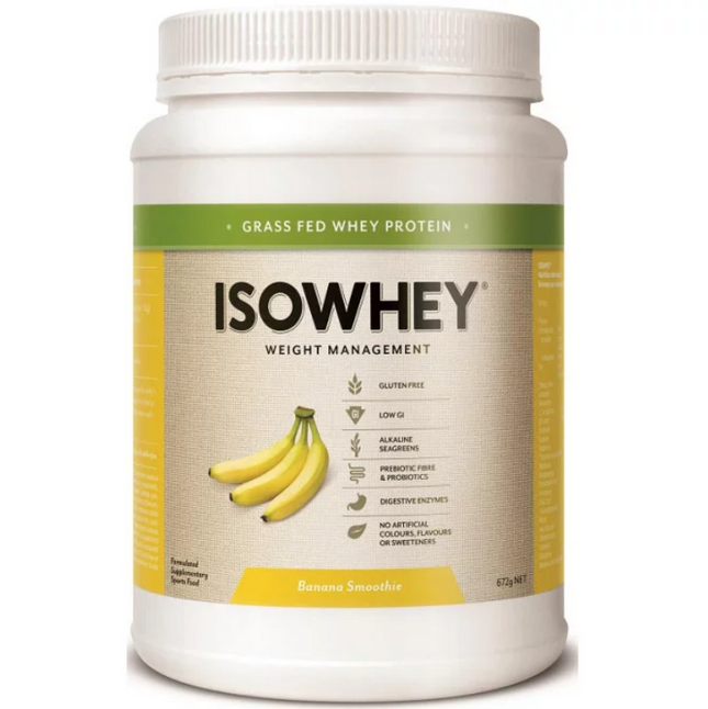 Isowhey Banana Smoothie Powder 672G