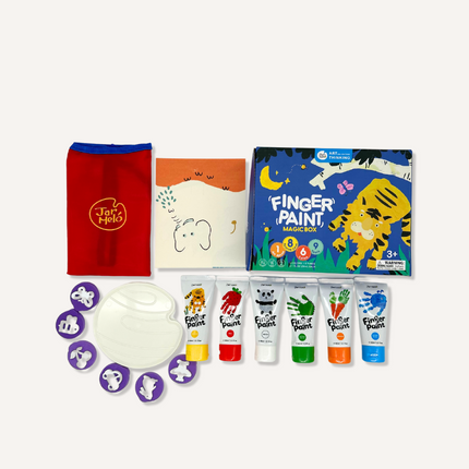Jar Melo Finger Paint Magic Box