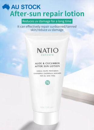 Natio Suncare Aloe & Cucumber After Sun Lotion 150ml - OhYouLuckyDuck.com.au
