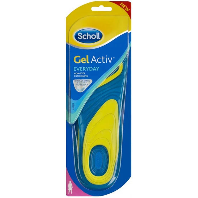 Scholl Gel Active Everyday Insoles For Women - OhYouLuckyDuck.com.au