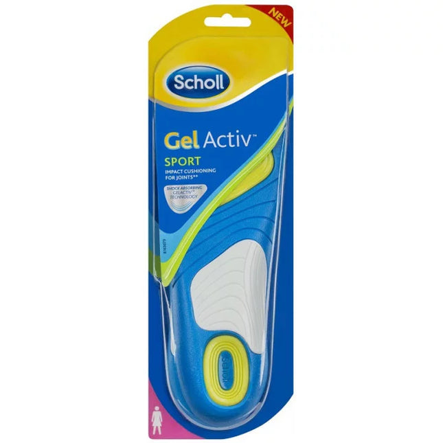 Scholl Gel Activ Sport Insoles For Women - OhYouLuckyDuck.com.au