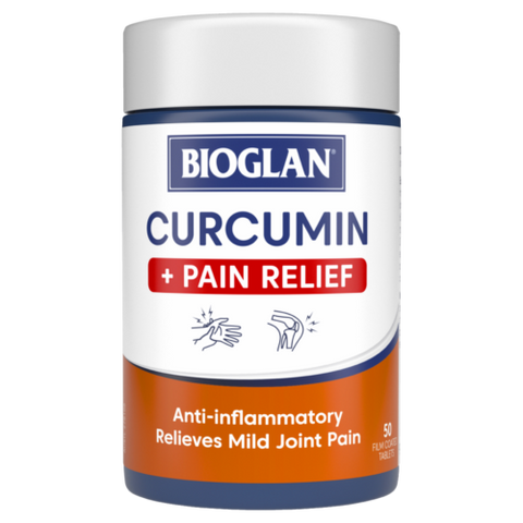 Bioglan Curcumin Plus Pain Relief 50 Tablets