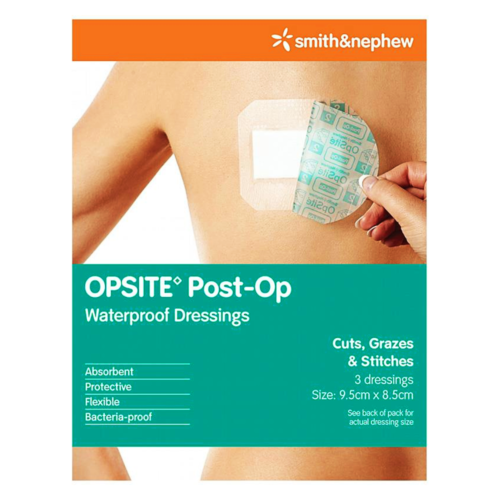Opsite Post-Op 9.5cm X 8.5cm 3 Pack - OhYouLuckyDuck.com.au