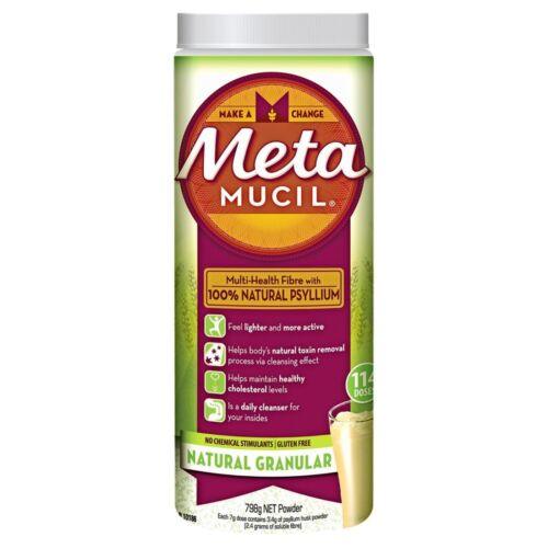 Metamucil Natural Granular 798g 114 Doses - OhYouLuckyDuck.com.au
