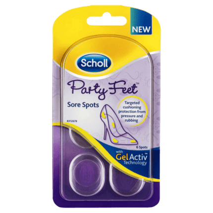 Scholl Party Feet Sore Spots - OhYouLuckyDuck.com.au