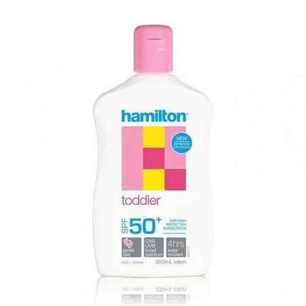 Hamilton Toddler Sunscreen SPF50 Plus Lotion 250ml - OhYouLuckyDuck.com.au