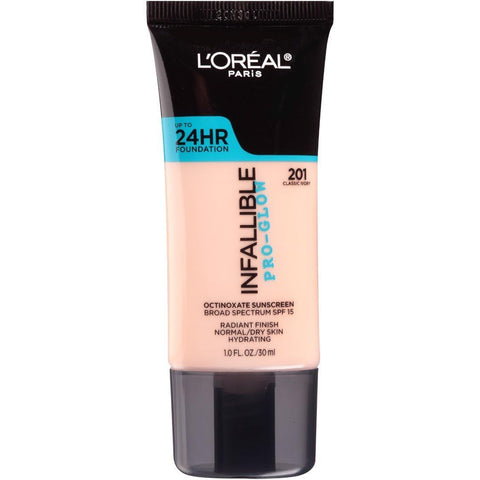 L’Oreal Infallible Pro Glow Foundation Classic Ivory 30mL