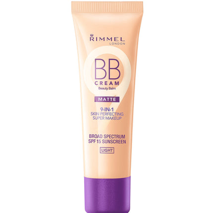 Rimmel BB Cream Matte 9in1 Skin Perfecting Super Makeup SPF15