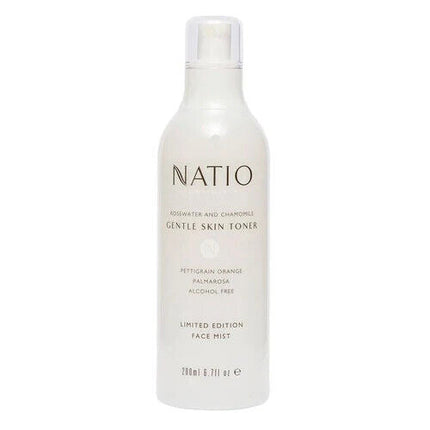 Natio Rosewater & Chamomile Gentle Skin Toner Mist 200Ml - OhYouLuckyDuck.com.au