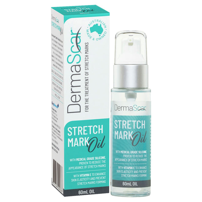Dermascar Stretch Marks Oil 60Ml - OhYouLuckyDuck.com.au