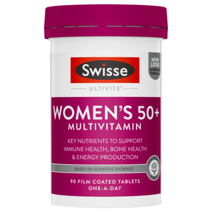 Swisse Ultivite Women’s 50+ Multivitamin 90 Tablets - OhYouLuckyDuck.com.au
