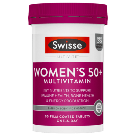 Swisse Ultivite Women’s 50+ Multivitamin 90 Tablets