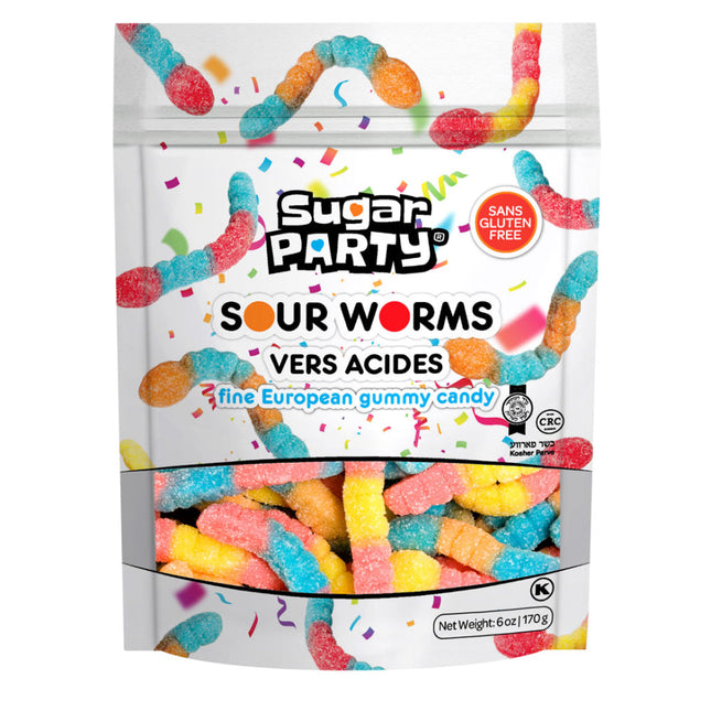 Mimis Sour Gummy Worms 170G
