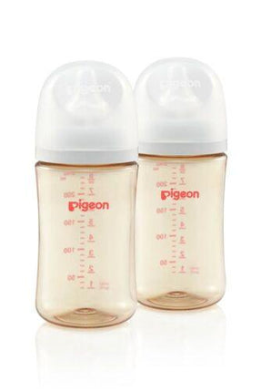 Pigeon SofTouch III Twin Pack PPSU Bottles - 240ml - OhYouLuckyDuck.com.au