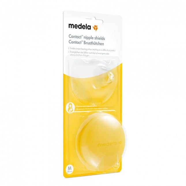 Medela Contact Nipple Shields Medium 20mm 2 Pack - OhYouLuckyDuck.com.au